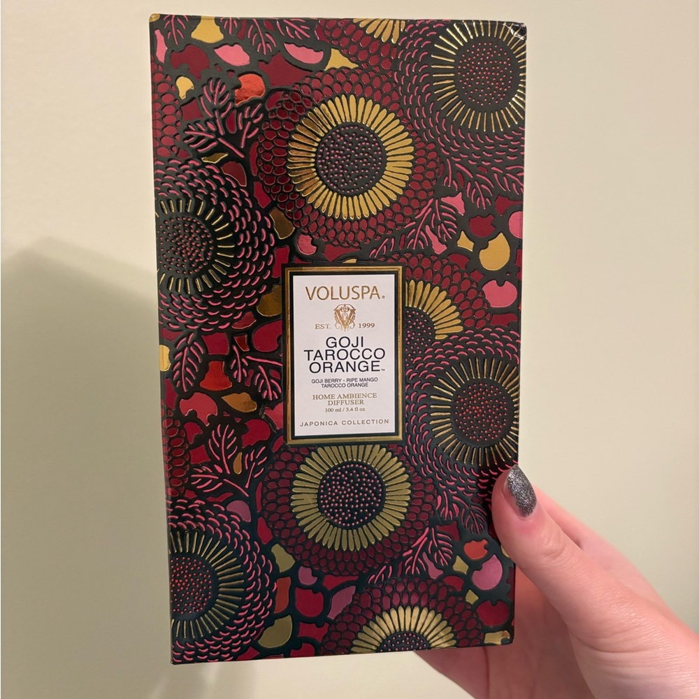 (2/$5)⚠️ Voluspa Goji Tarocco Orange Reed Diffuser